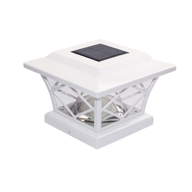 Solar Post Cap Lights Square